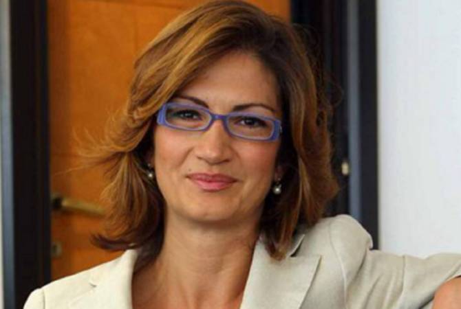 زعيمة كتلة«من أجل إيطاليا»ب94 مقعداً بمجلس النواب الإيطالي مارياستيلا جيليني تعرب عن دعمها 
للأرمن