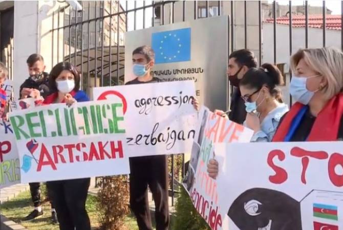 Armenian citizens present facts to EU Ambassador, urge to give strong assessment to Azeri 
aggression
