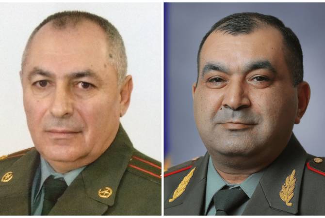 Генерал-лейтенант Т. Хачатрян и генерал-майор А. Пилоян получат звания Национального 
героя

