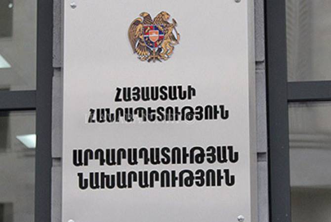Armenian PM appoints new deputy justice minister