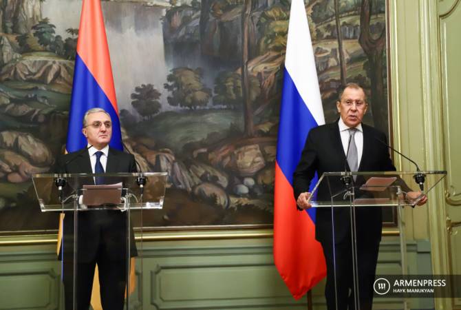 Mnatsakanyan-Lavrov meeting to be held in Moscow: NK conflict on agenda