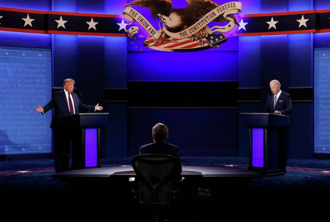 Трамп на дебатах с Байденом говорил почти на три с половиной минуты дольше 
оппонента