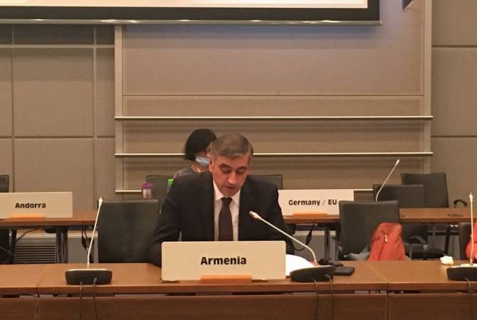 Արմեն Պապիկյանը ԵԱՀԿ Մշտական խորհրդին է ներկայացրել Արցախի և Հայաստանի 
դեմ Բաքվի և Անկարայի ագրեսիան