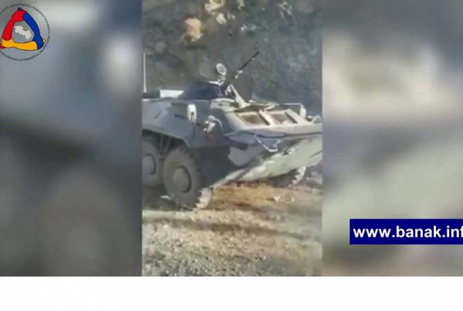 WATCH: Seized Azeri military equipment in southern Artsakh 