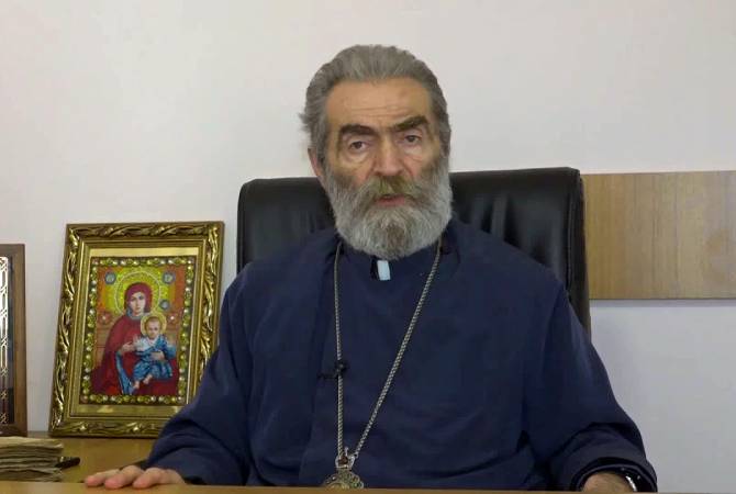 Primate of Artsakh Diocese calls on leaders of OSCE Minsk Group Co-Chair countries to stop the 
war