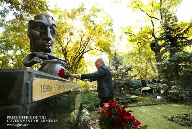 ‘Souls, spirit and strength of our martyrs of October 27 and heroes are with us today’ – Armenia 
PM