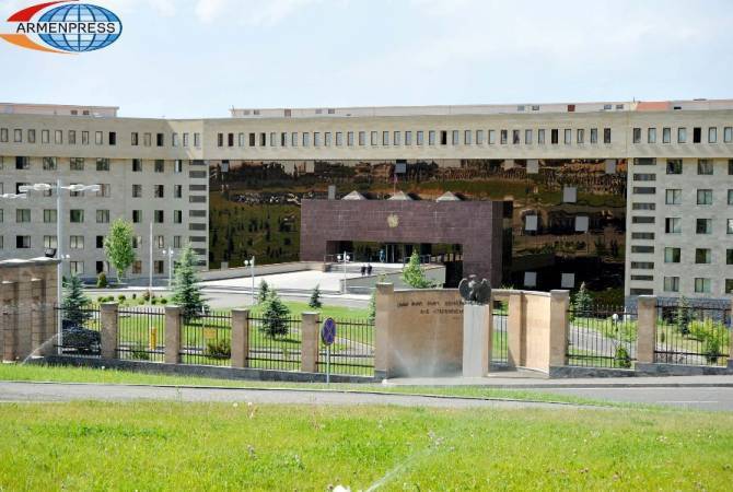 Минобороны Армении опровергает заявление Азербайджана об ударе в направлении 
района Барда

