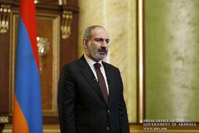 PM Pashinyan to address nation at 21:00