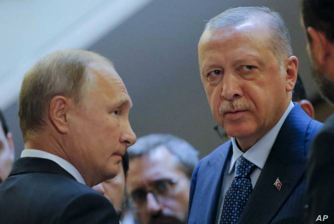 Путин и Эрдоган обсудили ситуацию в Нагорном Карабахе

