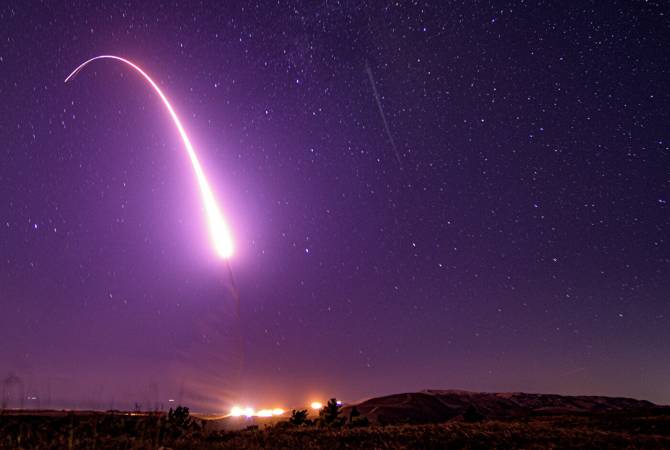 Пентагон провел очередное испытание межконтинентальной баллистической ракеты 
Minuteman III
