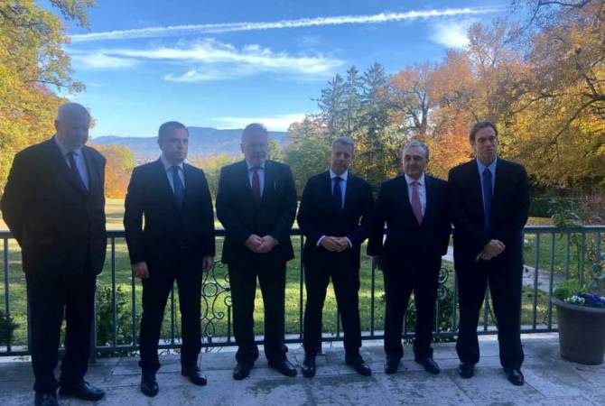 В Женеве стартовала встреча глав МИД Армении и Азербайджана