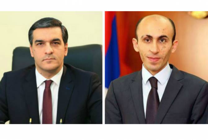 رئيسي مكتب مرصد حقوق الإنسان في أرمينيا وآرتساخ يدعوان جميع السفراء ورؤوساء المنظمات لزيارة 
آرتساخ 