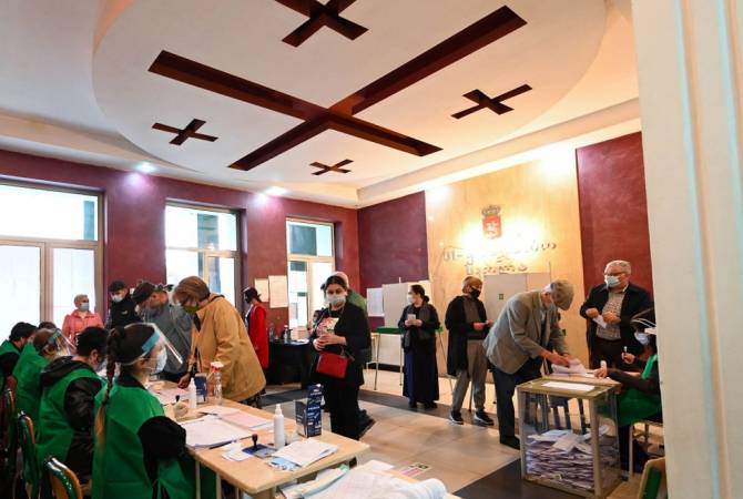 Վրաստանի խորհրդարանական ընտրություններում առաջատարն իշխող «Վրացական 
երազանք»-ն է. Էքզիթ-փոլ

