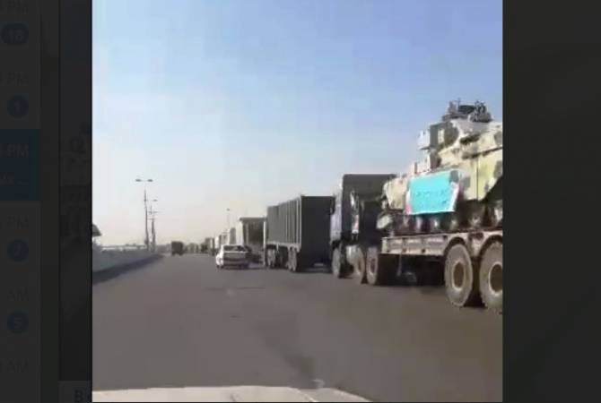 إيران ترسل المزيد من الوحدات والمركبات المدرعة إلى الحدود مع آرتساخ- ناغورنو كاراباغ