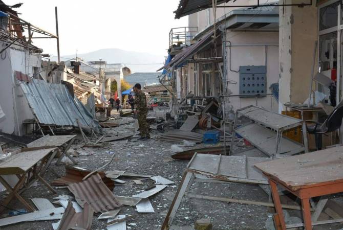 3 civilians killed in intense overnight Azeri bombardment of Shushi and Stepanakert 