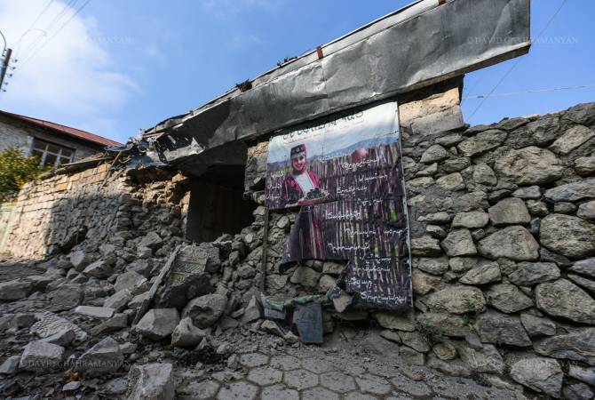 Shoushi d’Artsakh a subi d’innombrables dommages suite aux frappes d’artillerie de roquettes 
azéri