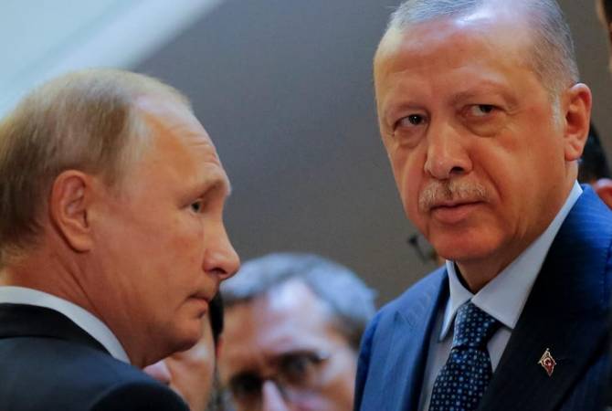 Putin, Erdoğan discuss situation in Nagorno Karabakh