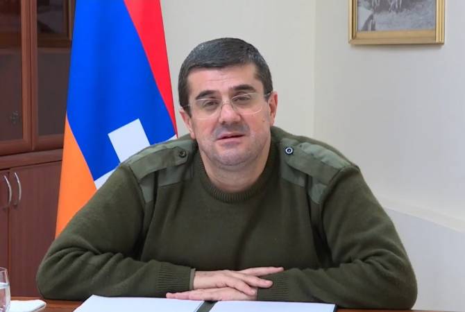 ‘We have a dream, for that we should keep solidarity’ – President of Artsakh addresses the 
nation