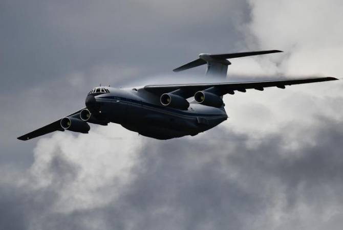 В Карабах вылетел 15-й самолет с российскими миротворцами

