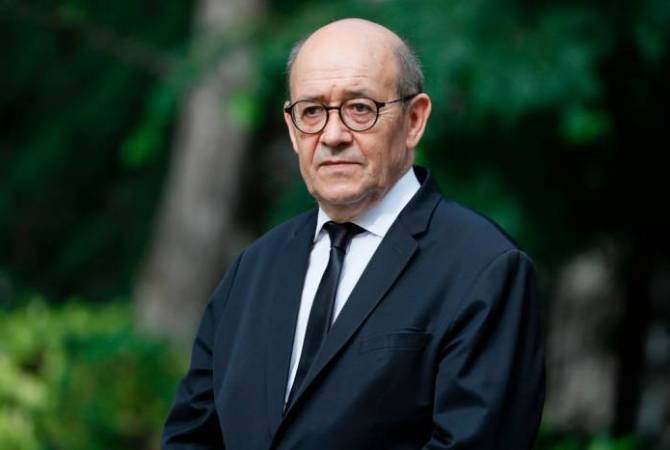 Глава МИД Франции видит необходимость определения будущего статуса Нагорного 
Карабаха

