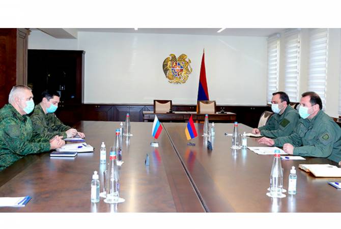 L’Arménie et la Russie discutent de l’organisation d’une mission de maintien de la paix au 
Karabakh