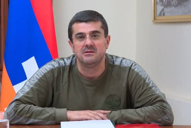 Араик Арутюнян призвал арцахцев вернуться в свои дома

