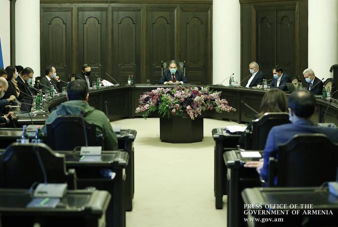 Premier ministre Nikol Pashinyan a présidé une réunion consultative
