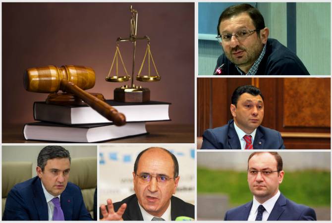Հինգ քաղաքական գործիչների մեղադրանք է առաջադրվել օրենքի խախտմամբ հավաք 
կազմակերպելու համար