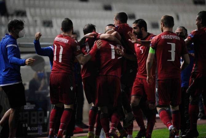Հայաստանի ֆուտբոլի ընտրանին հաղթեց Հյուսիսային Մակեդոնիային և 
ենթախմբում գրավեց առաջին տեղը