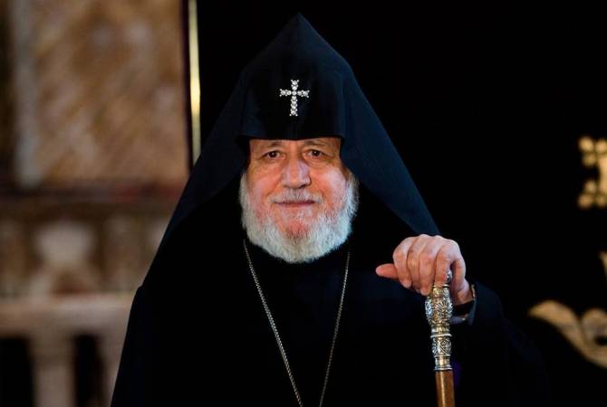 Catholicos of All Armenians thanks Putin for preservation of Armenian heritage in Karabakh