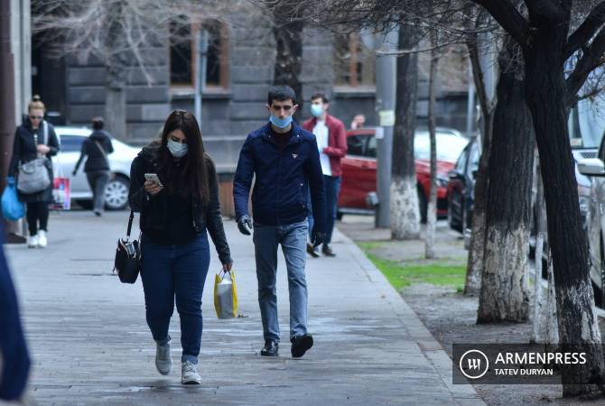 COVID-19: Armenia reports 485 new cases, 1009 recoveries in one day