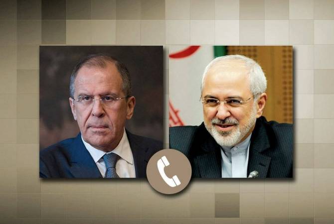 Russian, Iranian FMs discuss situation in Nagorno Karabakh