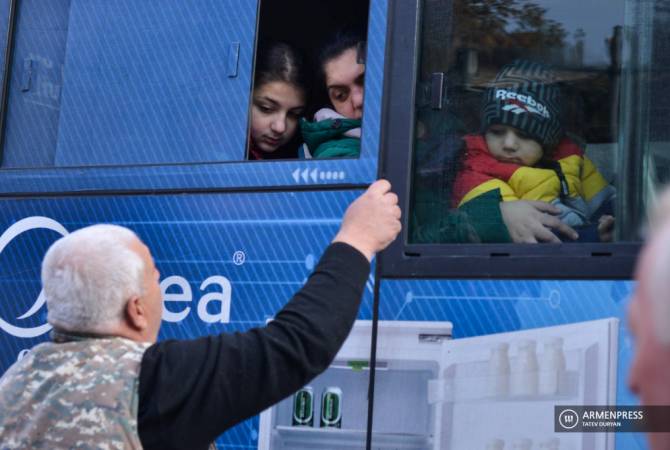 Ռուս խաղաղապահները նոյեմբերի 14-ից ապահովել են ԼՂ ավելի քան 11 հազար բնակչի 
անվտանգ վերադարձը իրենց բնակավայրեր

