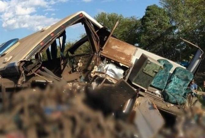 Բրազիլիայում ավտոբուսի և բեռնատարի վթարի հետևանքով 41 մարդ է զոհվել