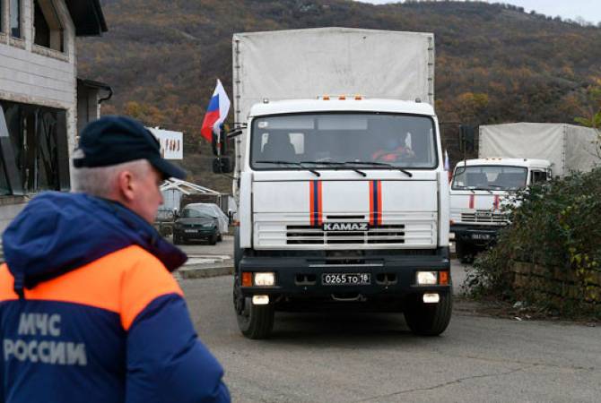Дополнительная группировка российских спасателей прибыла из Еревана в Степанакерт

