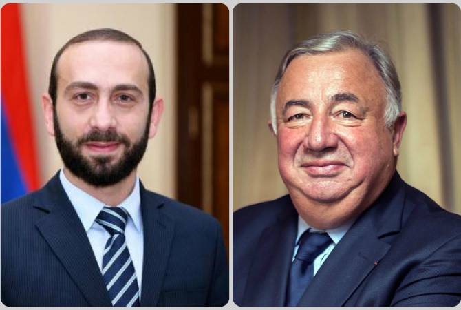 Председатель парламента Армении поблагодарил спикера Сената Франции


