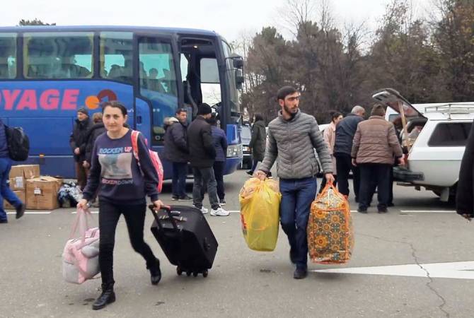 23000 people escorted back to Artsakh by Russian peacekeepers so far  
