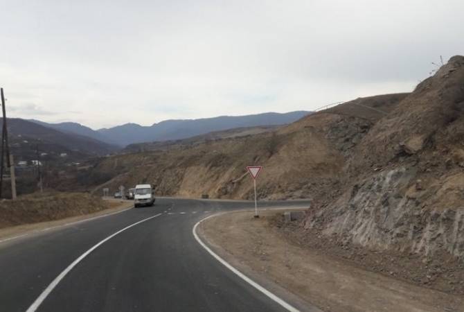Завершено строительство объездной дороги протяженностью около 1 км от Воскепара до 
Баганиса