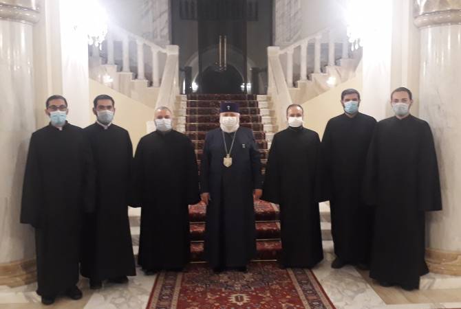 Священослужители Дадиванка получили благословение Католикоса Всех Армян
