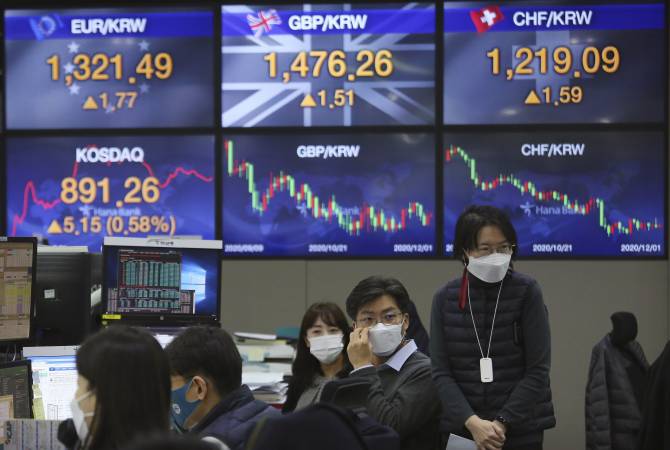 Asian Stocks down - 01-12-20