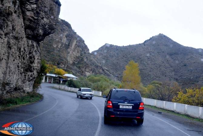 На территории Армении автодороги проходимы