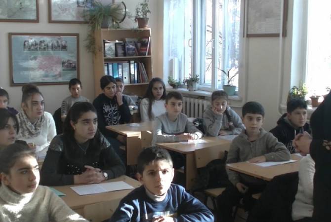 Ռուս խաղաղապահներն ապահովել են ևս մեկ դպրոցում ուսումնական գործընթացի 
վերսկսումը ԼՂ-ում

