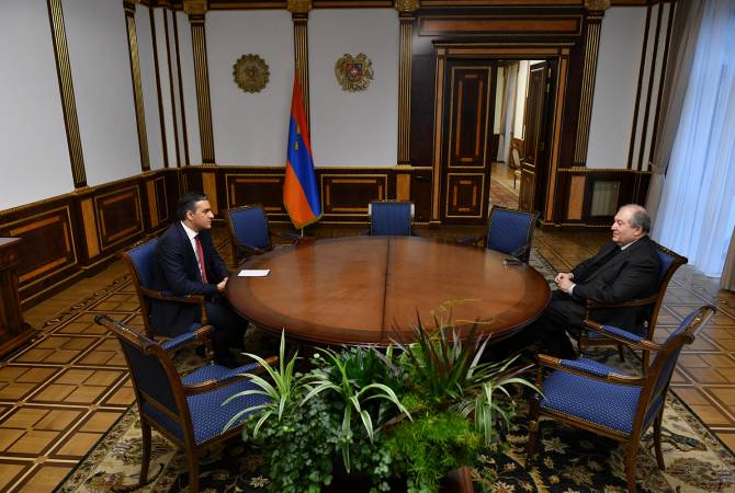 Президент и омбудсмен Армении обсудили шаги по возвращению военнопленных 

