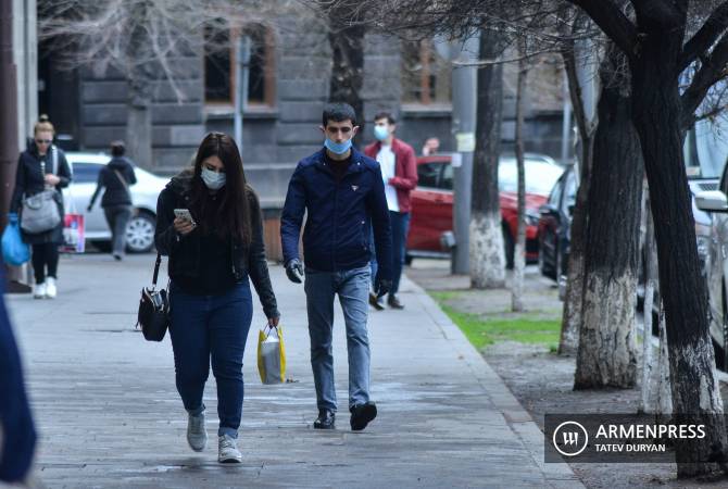 В Армении подтверждено 1 184 новых случаев COVID-19: вылечились 1 762 заболевших