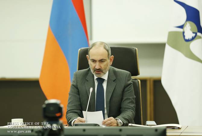 Le Premier ministre Nikol Pashinyan a participé à la séance  ordinaire de l’UEEA