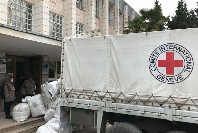 Ресурсы МККК в Арцахе увеличатся, будет продолжаться распределение гуманитарной 
помощи
