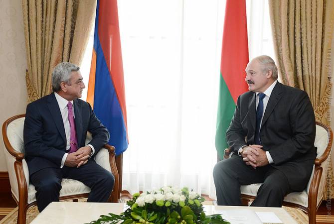  Офис третьего президента Армении подтверждает подлинность записи разговора 
Саргсяна и Лукашенко

