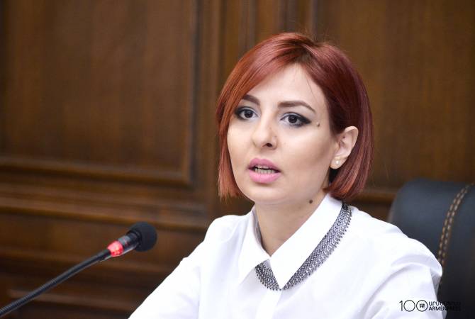 Ани Самсонян обратилась к начальнику полиции Армении  по поводу действий полиции во 
время акций