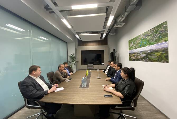 Հակոբ Արշակյանը ռուսաստանաբնակ հայ գործարարների հետ քննարկել է բարձր 
տեխնոլոգիական ծրագրերում ներդրումների հնարավորությունները

