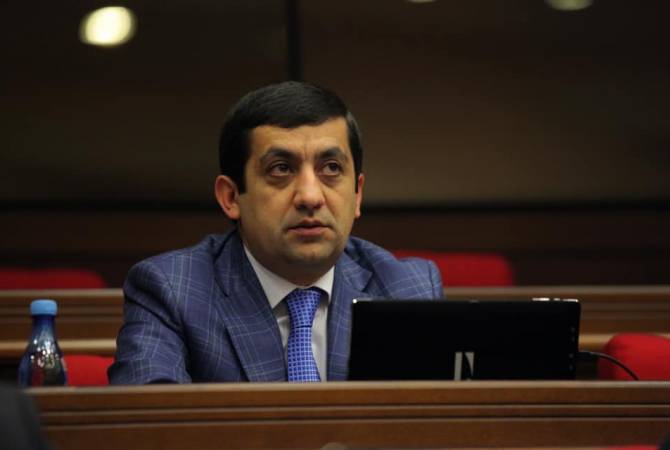 Депутат от фракции «Мой шаг» Тигран Карапетян сложил мандат